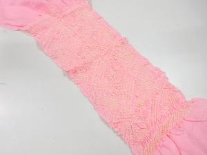 リサイクル　正絹　絞り帯揚げ